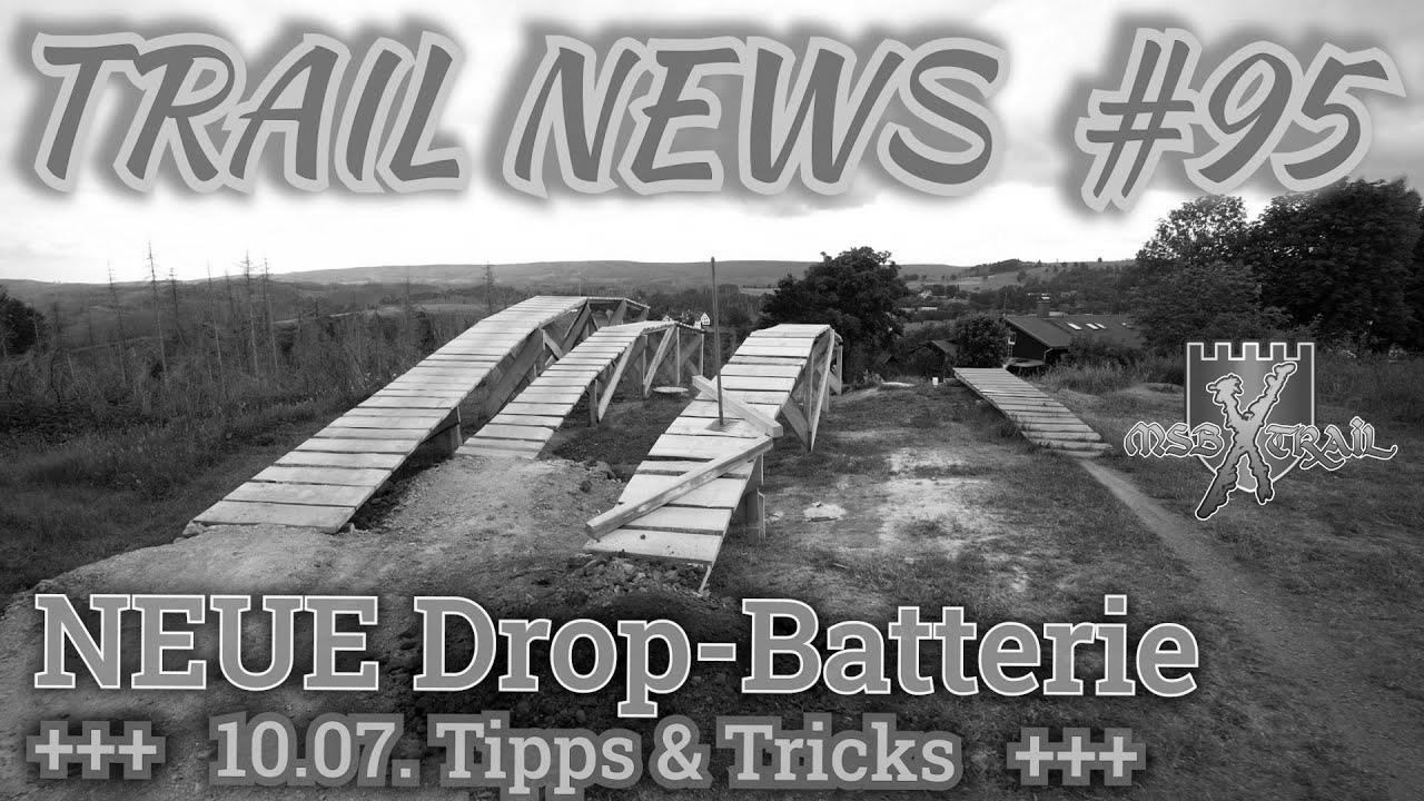 TRAIL NEWS #95 – New DROP battery + approach & tips session 10.07.22 – #hammerharz