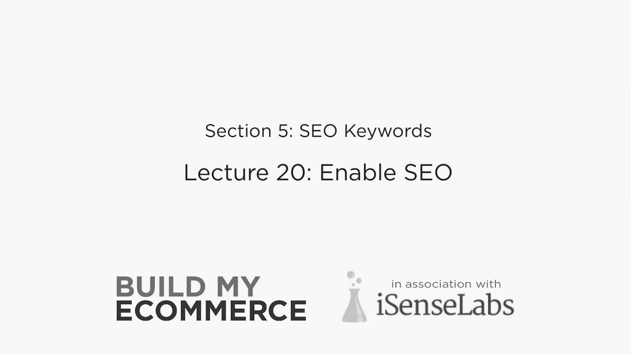 S05 website positioning Key phrases L20 Allow search engine optimisation