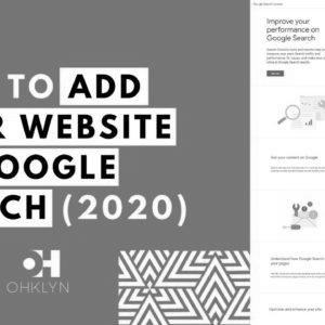 How you can Add Website to Google Search (2020) |  WordPress Yoast website positioning + Google Search Console