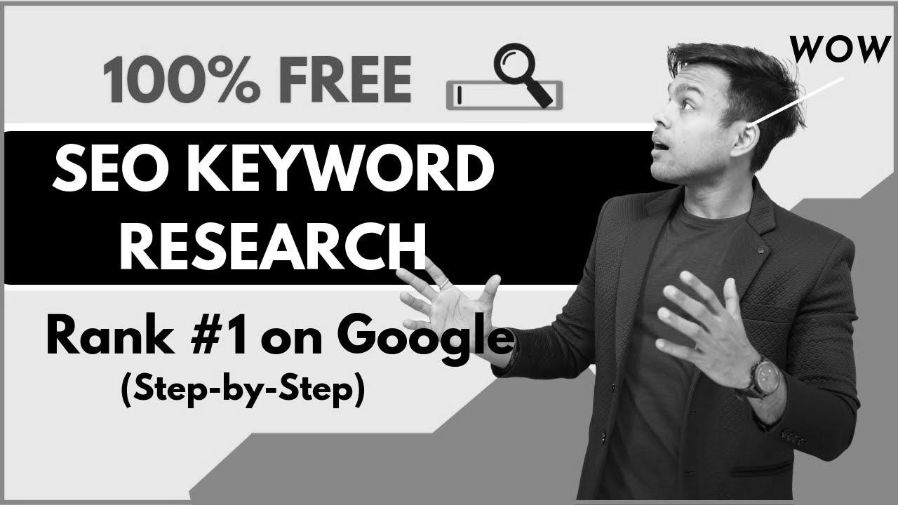 FREE Keyword Analysis for search engine optimisation in 2020 (3-Step 100% Working Blueprint)