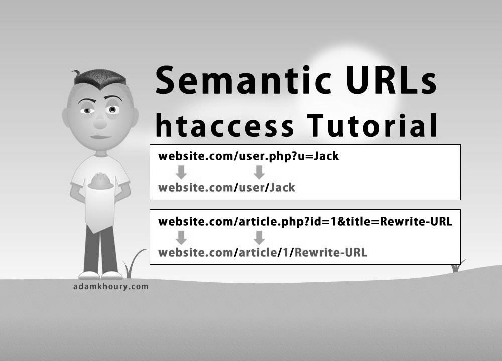 Semantic URL htaccess Tutorial Search engine optimisation Pleasant Clean Hyperlinks Rewrite