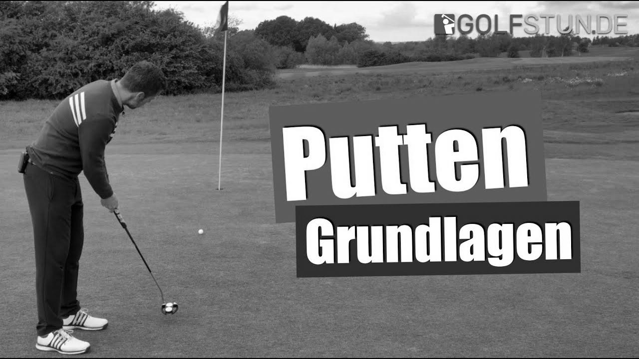 STRAIGHT PUTTING – The fundamentals of approach and fundamentals for a constant putt in golf (German)