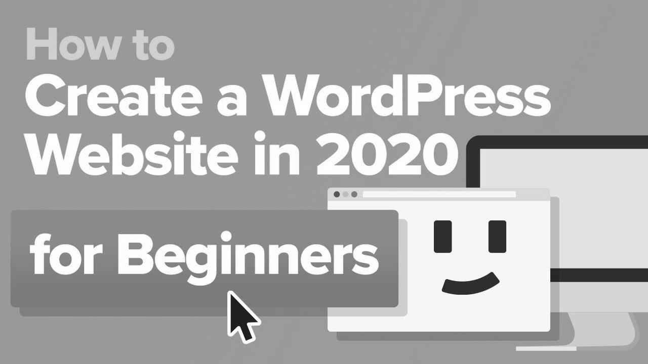 How To Create A WordPress Web site [2020] For Beginners + SEO!