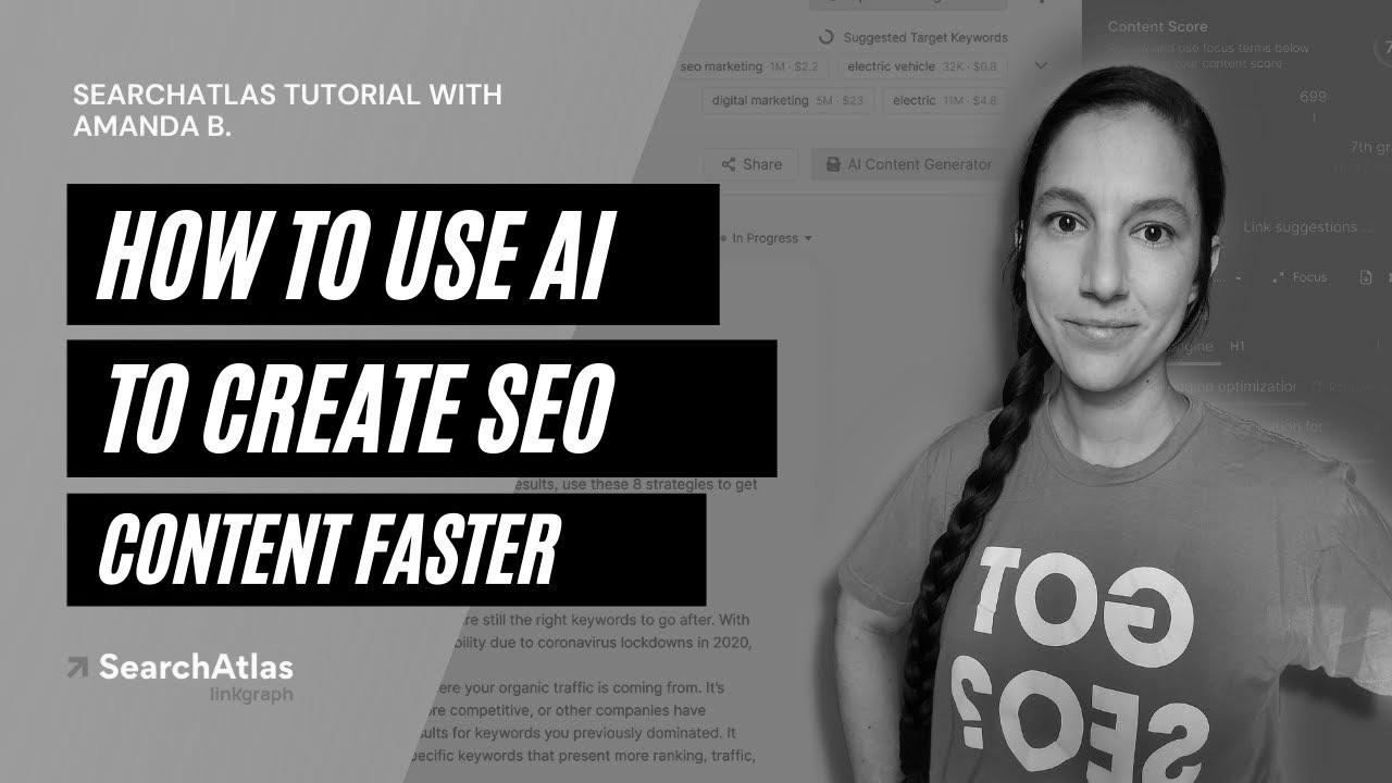  Use AI to Create web optimization Content material Faster |  Search Atlas Tutorial