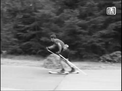 Rollerski Technique Video Basic Diagonal