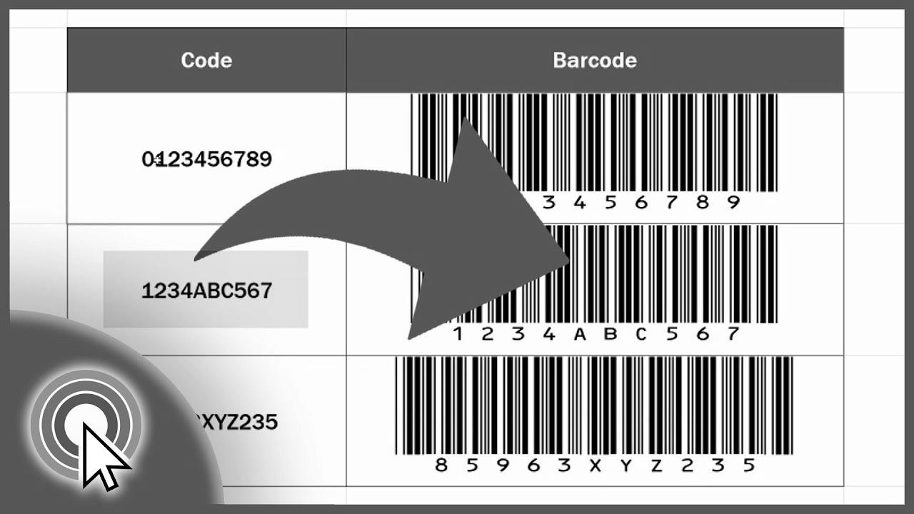 Easy methods to Create Barcodes in Excel (The Easy Means)