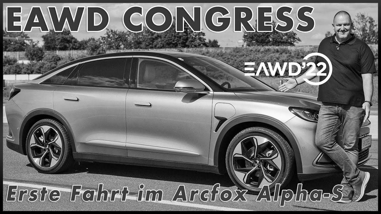 2022 Magna EAWD Congress & check drive within the Arcfox Alpha-s |  Test Technik Allrad E-Auto Evaluation German