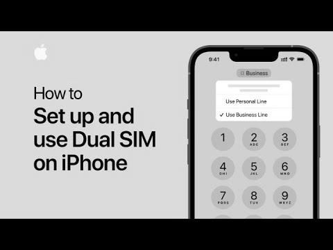 How one can use Dual SIM on iPhone |  Apple help